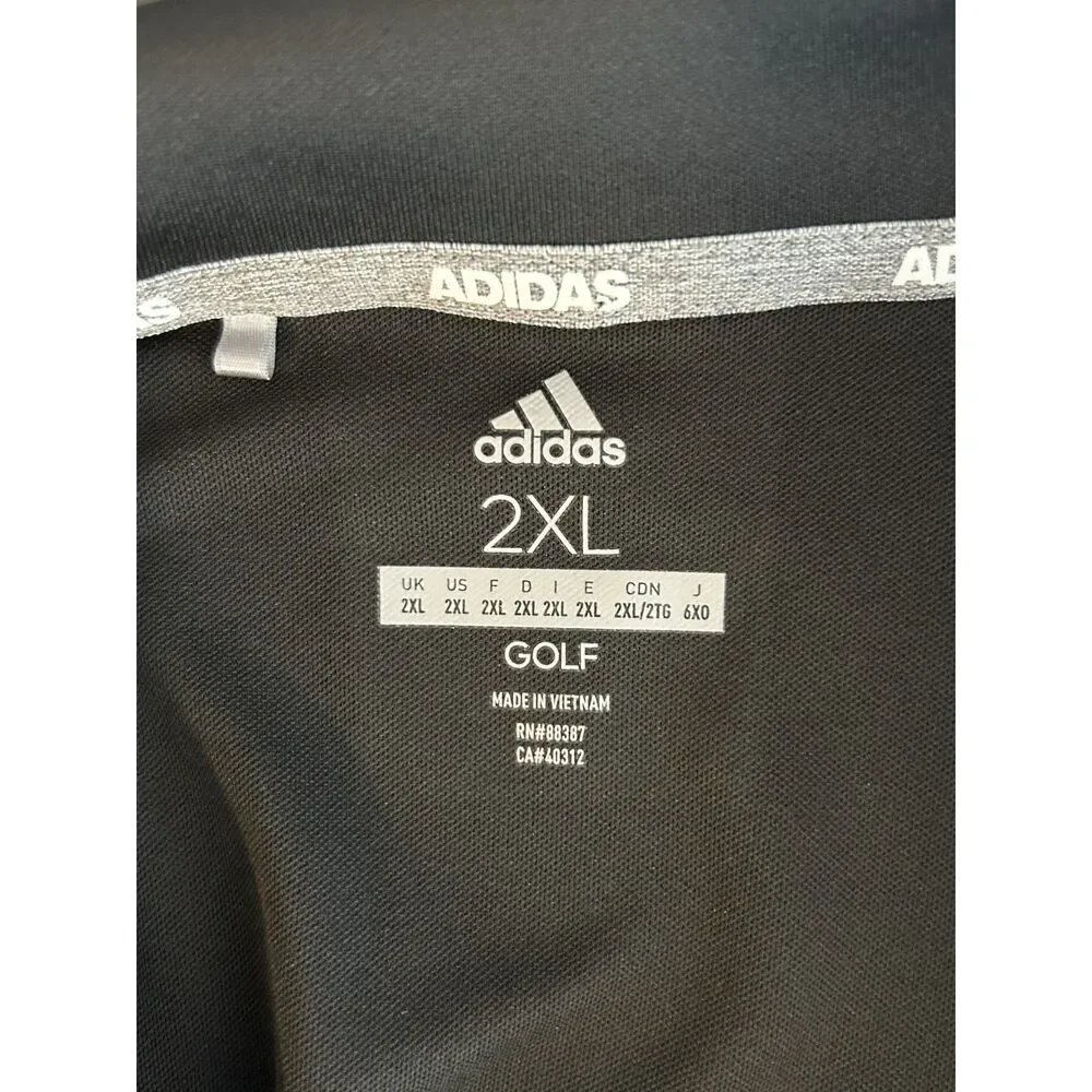 Adidas Men's Merch Block Golf Polo Shirt - 2XL